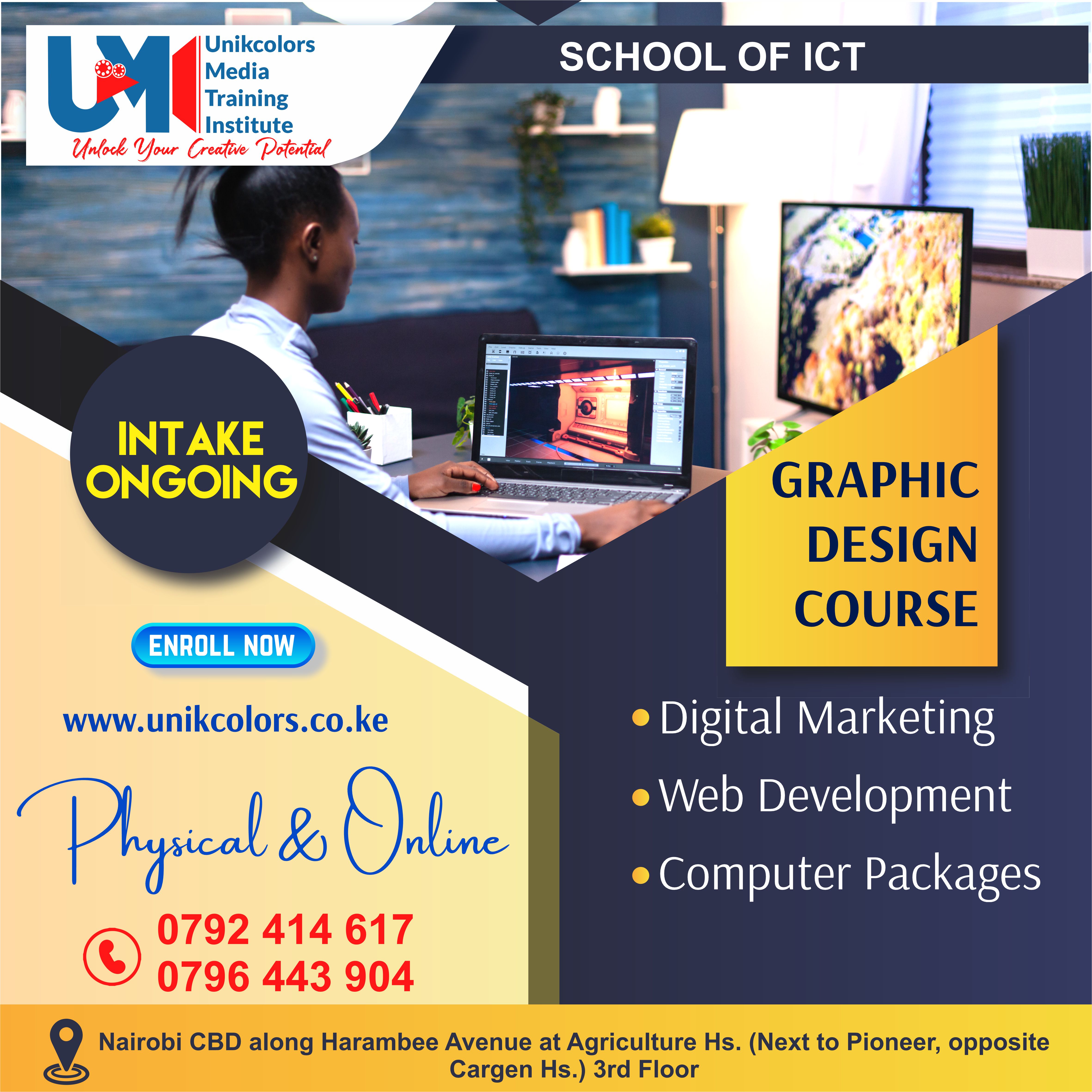 COMPUTER COURSES - DIGITAL MARKETING | GRAPHIC DESIGN | WEB DEVELOPMENT | COMPUTER PACKAGES COURSE